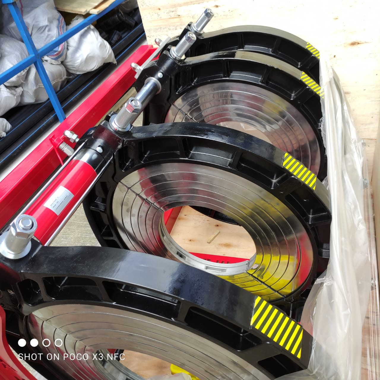 Mesin Penyambung Pipa HDPE SHD 630mm Hydraulic