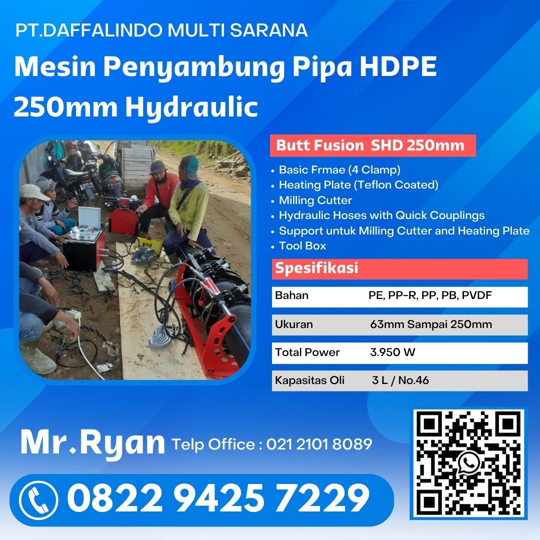 Alat Las Pipa Hdpe - Gudang Mesin Las Pipa Hdpe