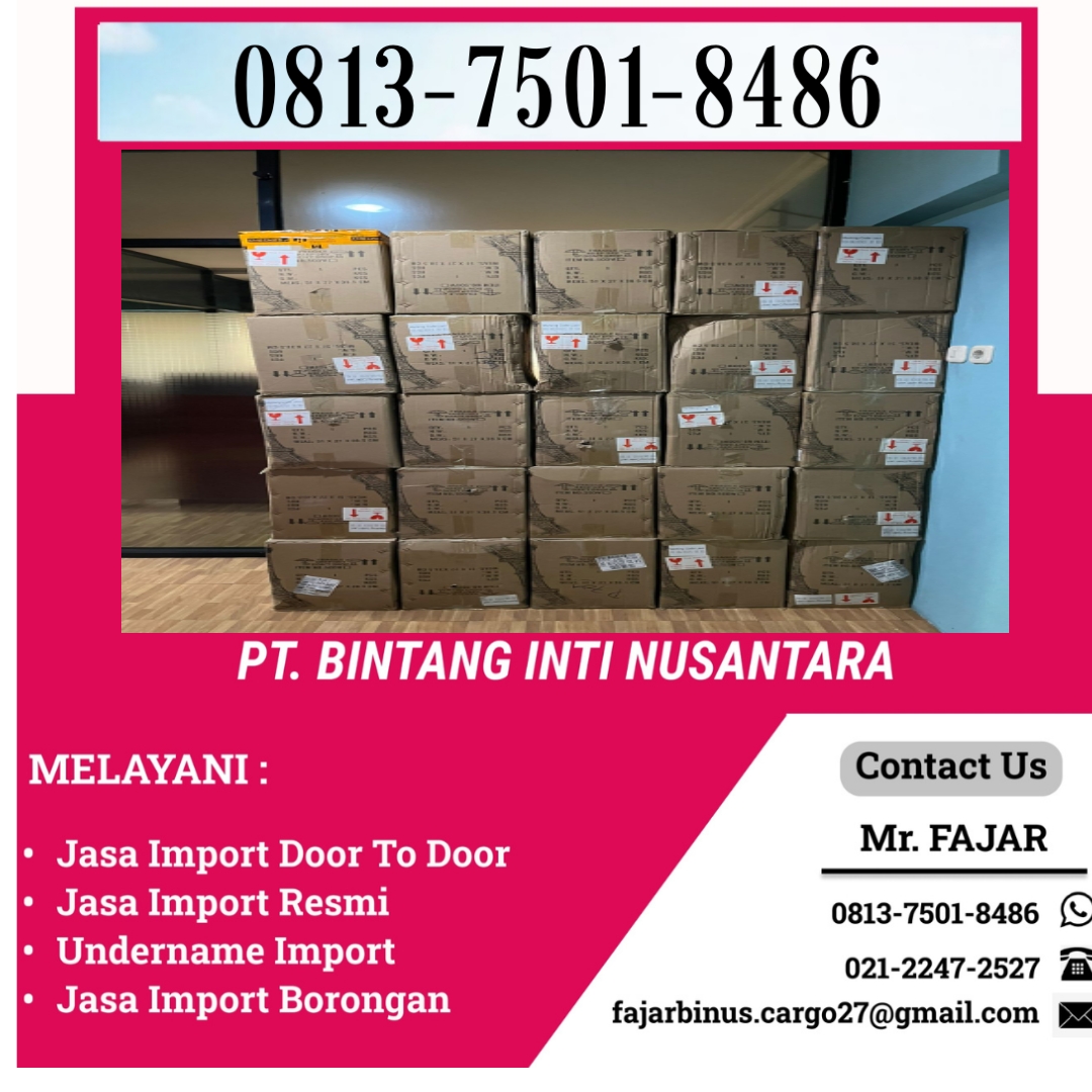 Jasa Pengurusan Import Dari Malaysia | 081375018486