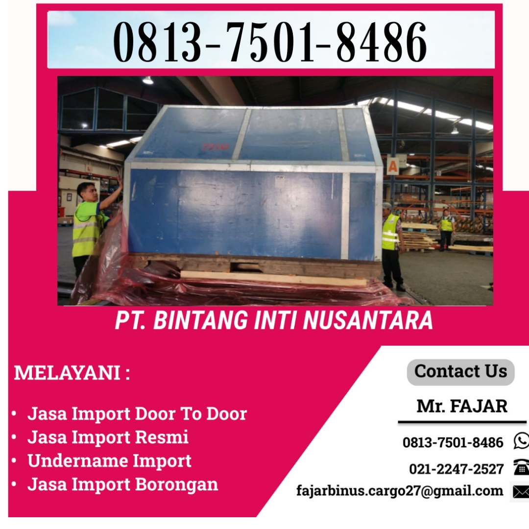 Jasa Pengurusan Barang Import Tertahan | 081375018486