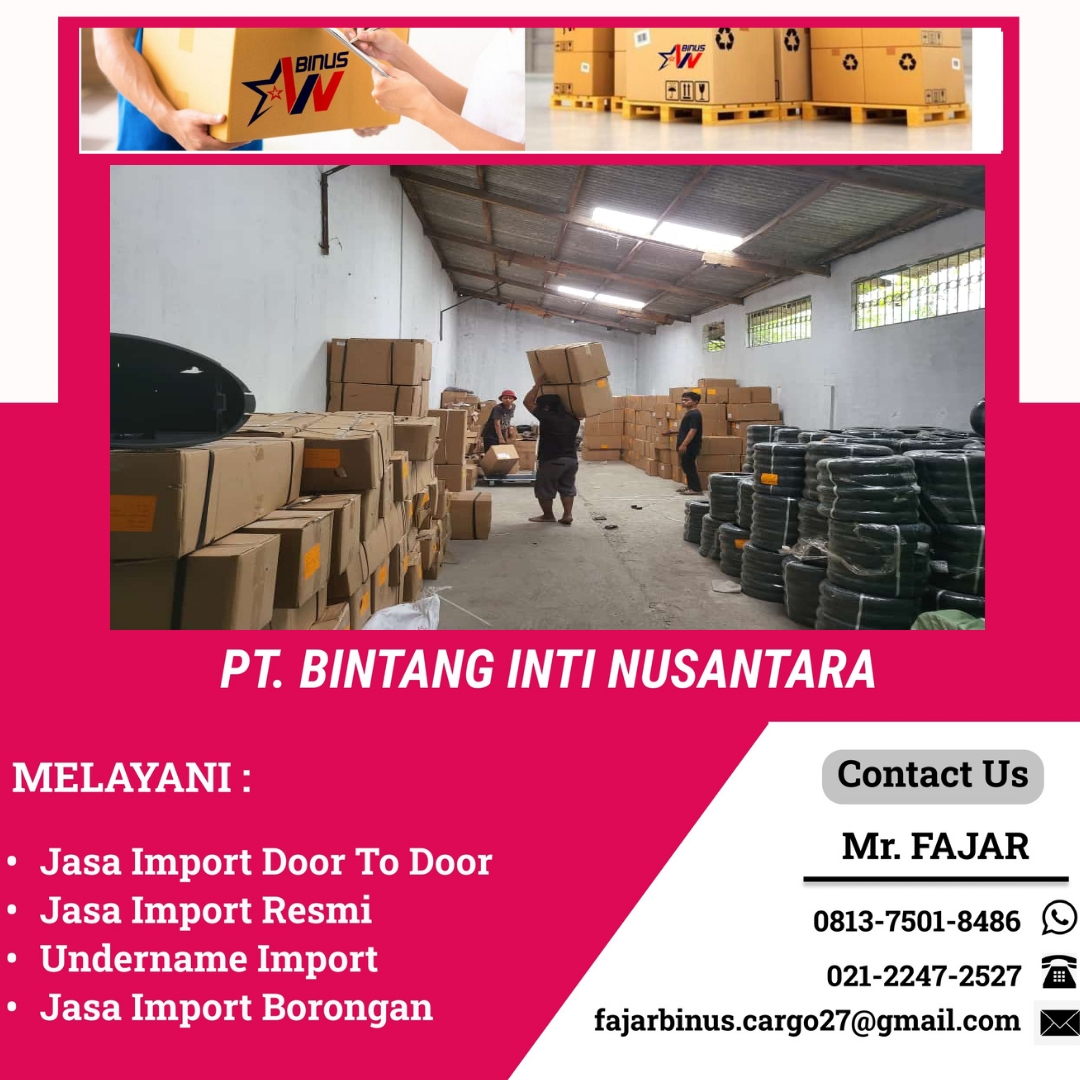 Jasa Pengurusan Undername Import | 081375018486