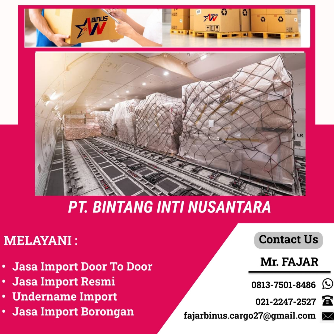 Jasa Pengurusan Import Dari Thailand | 081375018486