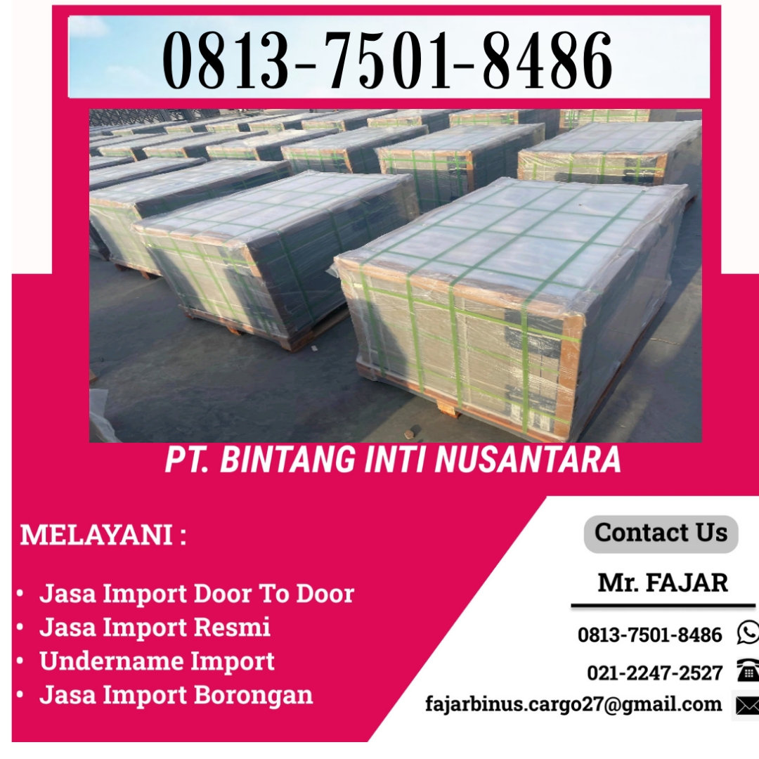 Jasa Import Barang Dari Singapore | 081375018486