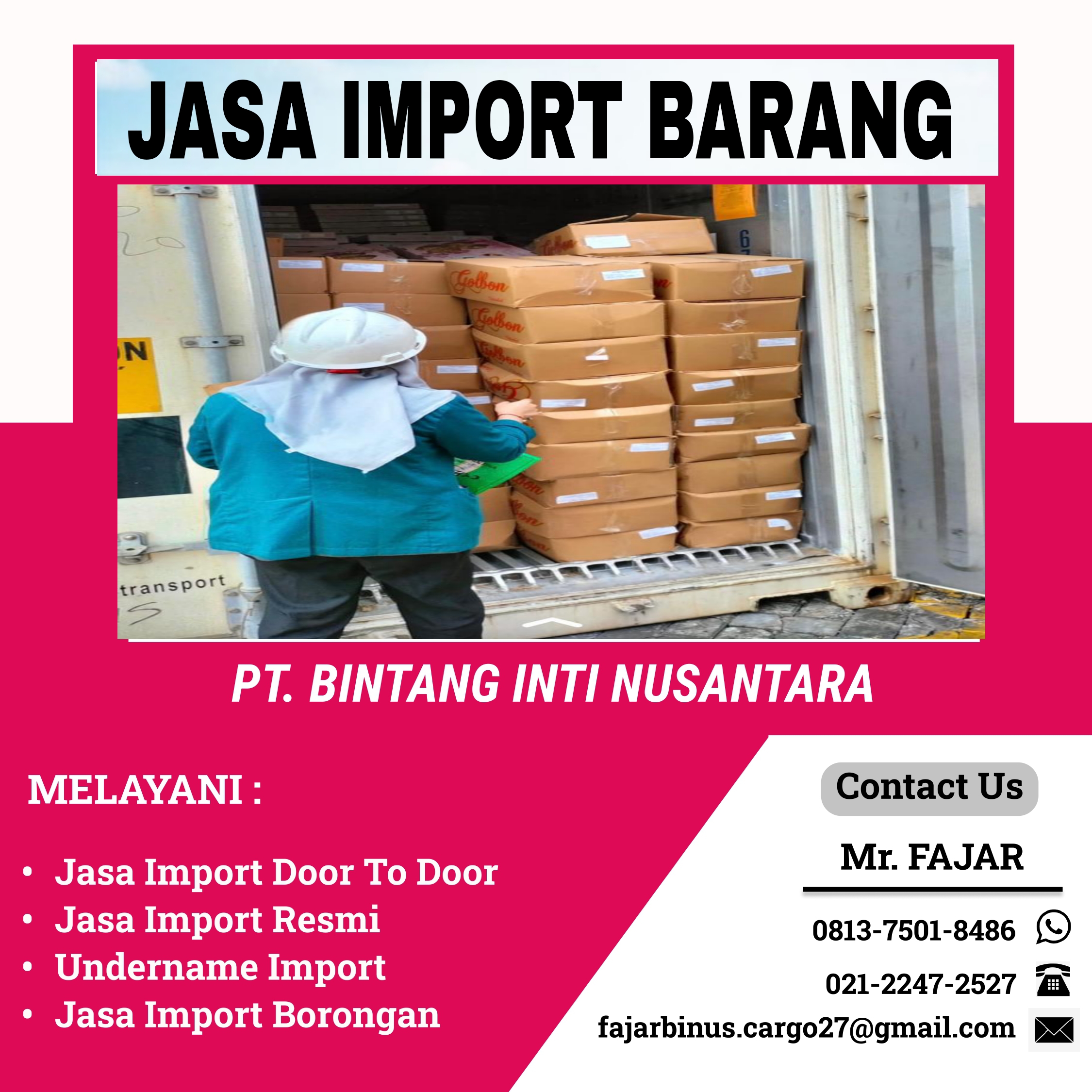Jasa Import Barang Dari Italia | 081375018486