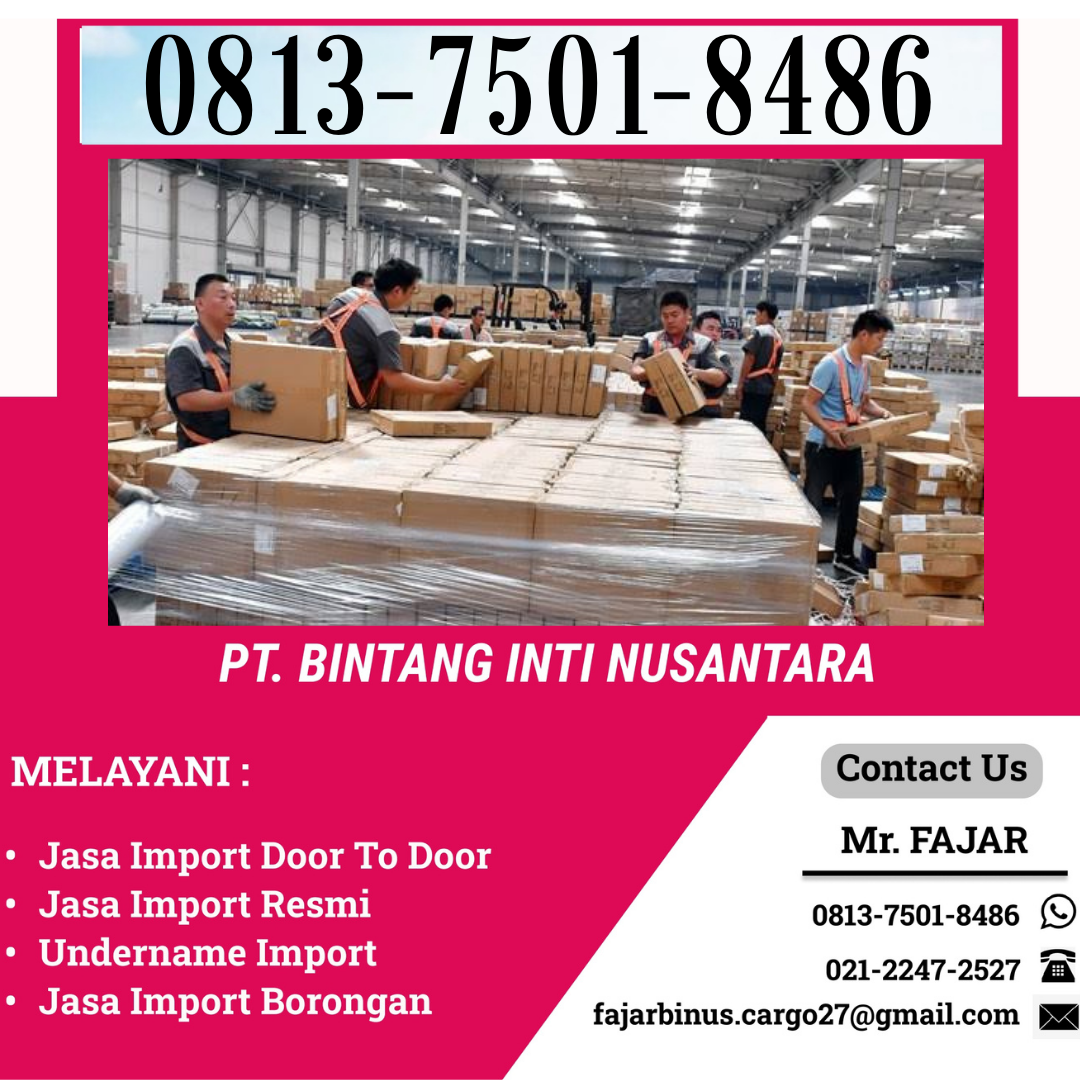 Jasa import door to door dari china | 081375018486