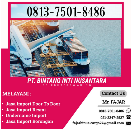 Jasa Undername Import Dari China