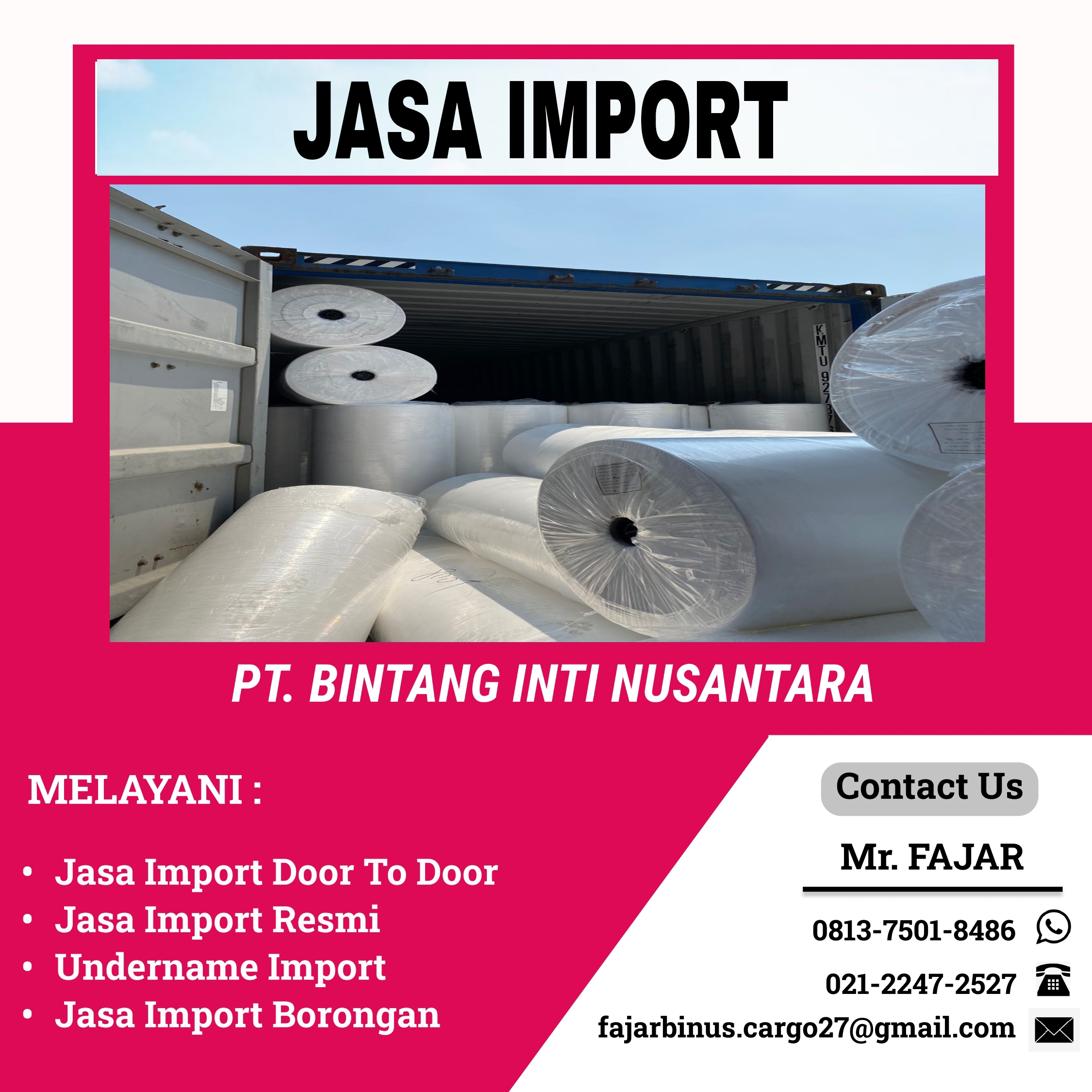 Jasa Undername Import Dari Hongkong