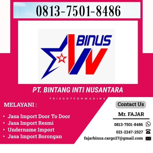Jasa Undername Import Dari USA