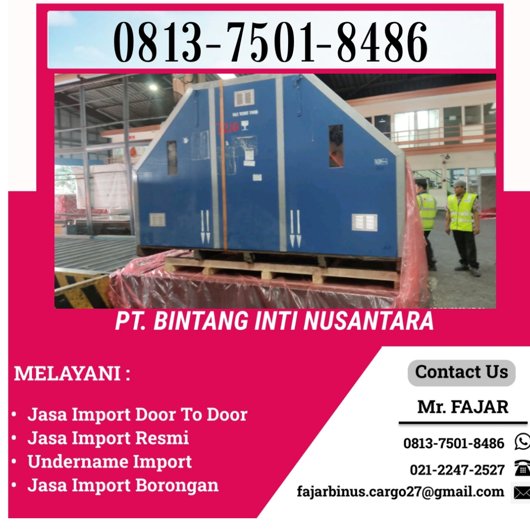 Jasa Undername Import Dari Bangkok 