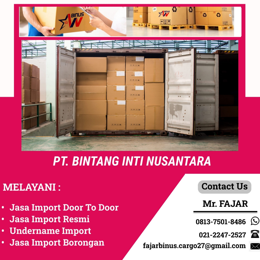Jasa Undername Import Dari India