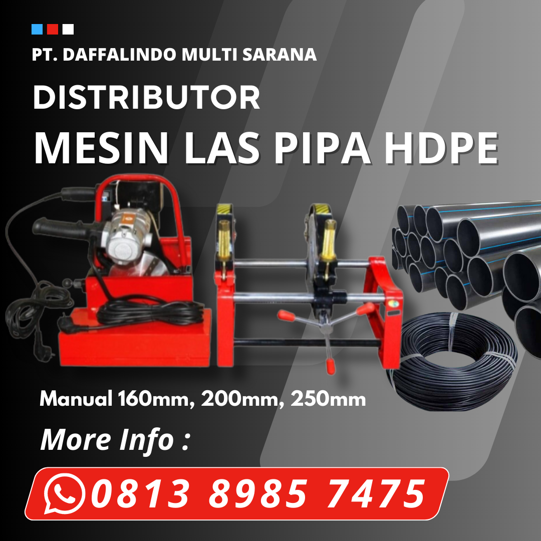 Mesin Las Pipa Hdpe Type L 160mm 