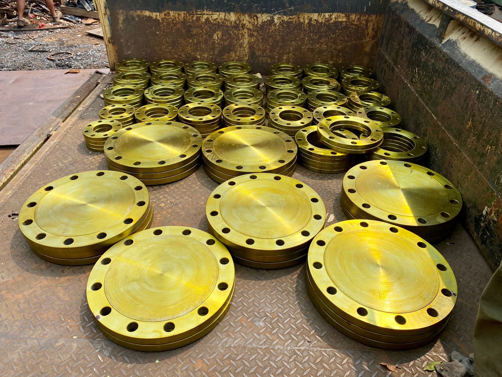 Flangee Pipa Hdpe Jis 10k - Flangee 355 mm