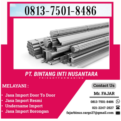 Jasa Import Besi baja | Jasa Undername Besi Baja
