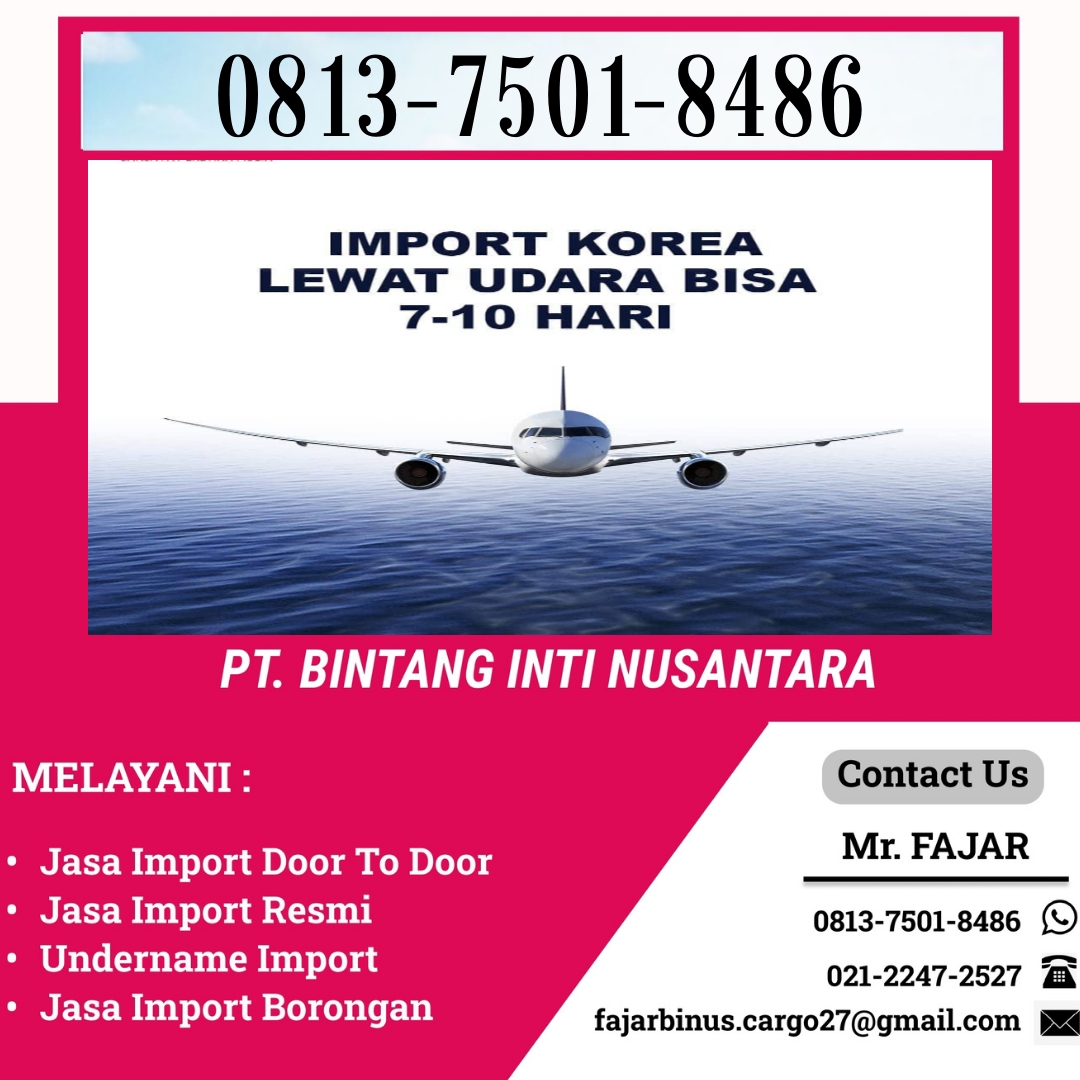 Jasa Import Dari Korea | Forwarder Import Dari Korea