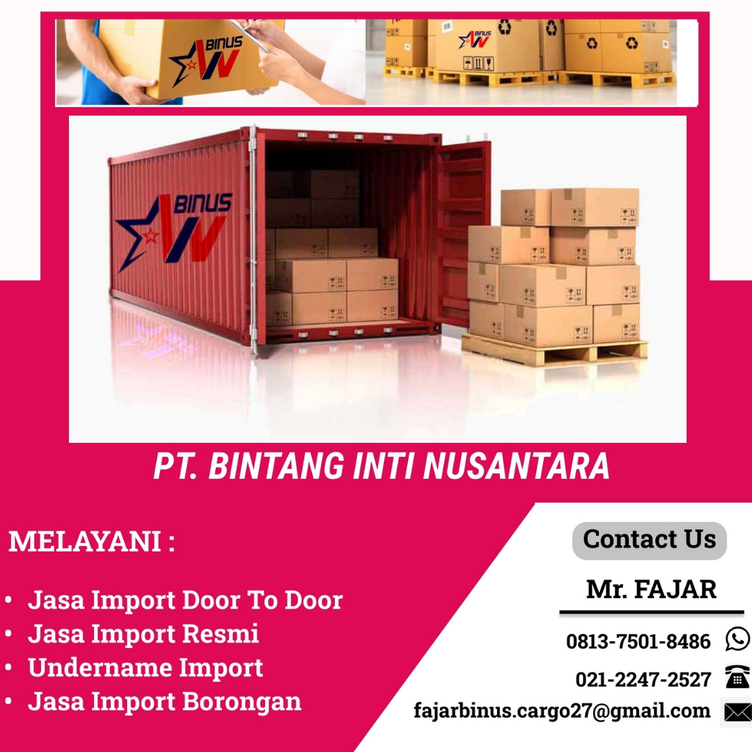 Jasa Import Murah Barang Dari China