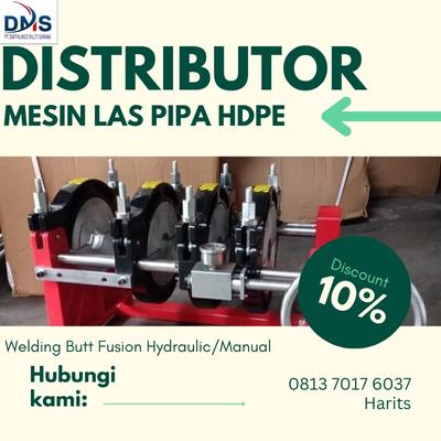 Mesin penyambung pipa Hdpe 250mm Hydraulic