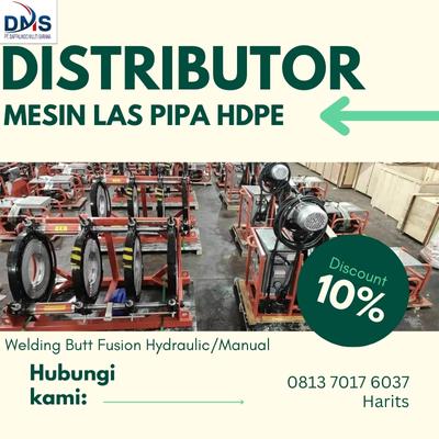 Baru Mesin las pipa hdpe