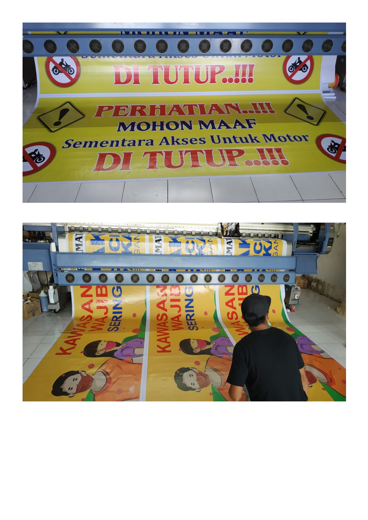 SPANDUK DAN BANNER