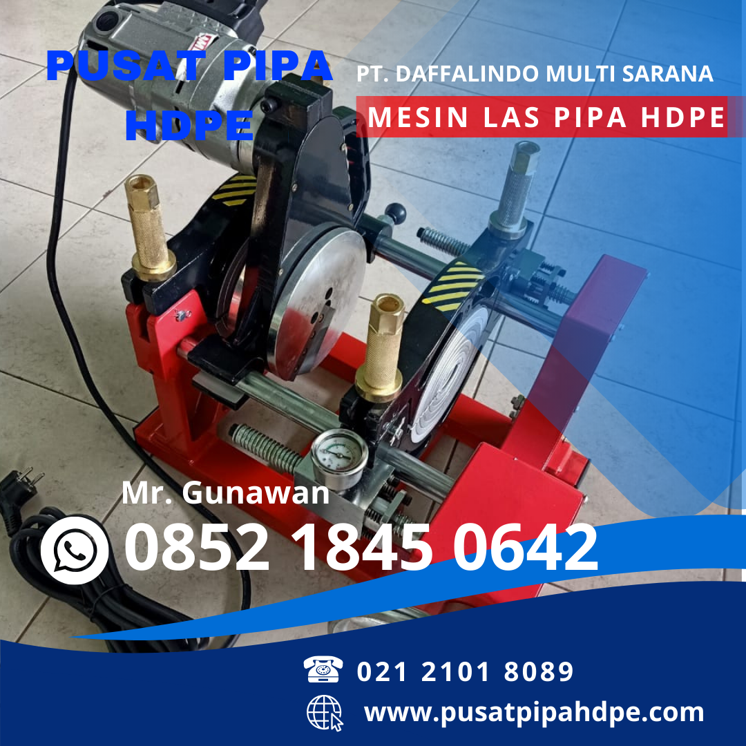 Mesin Las Pipa Hdpe 160mm 2 Inch Manual