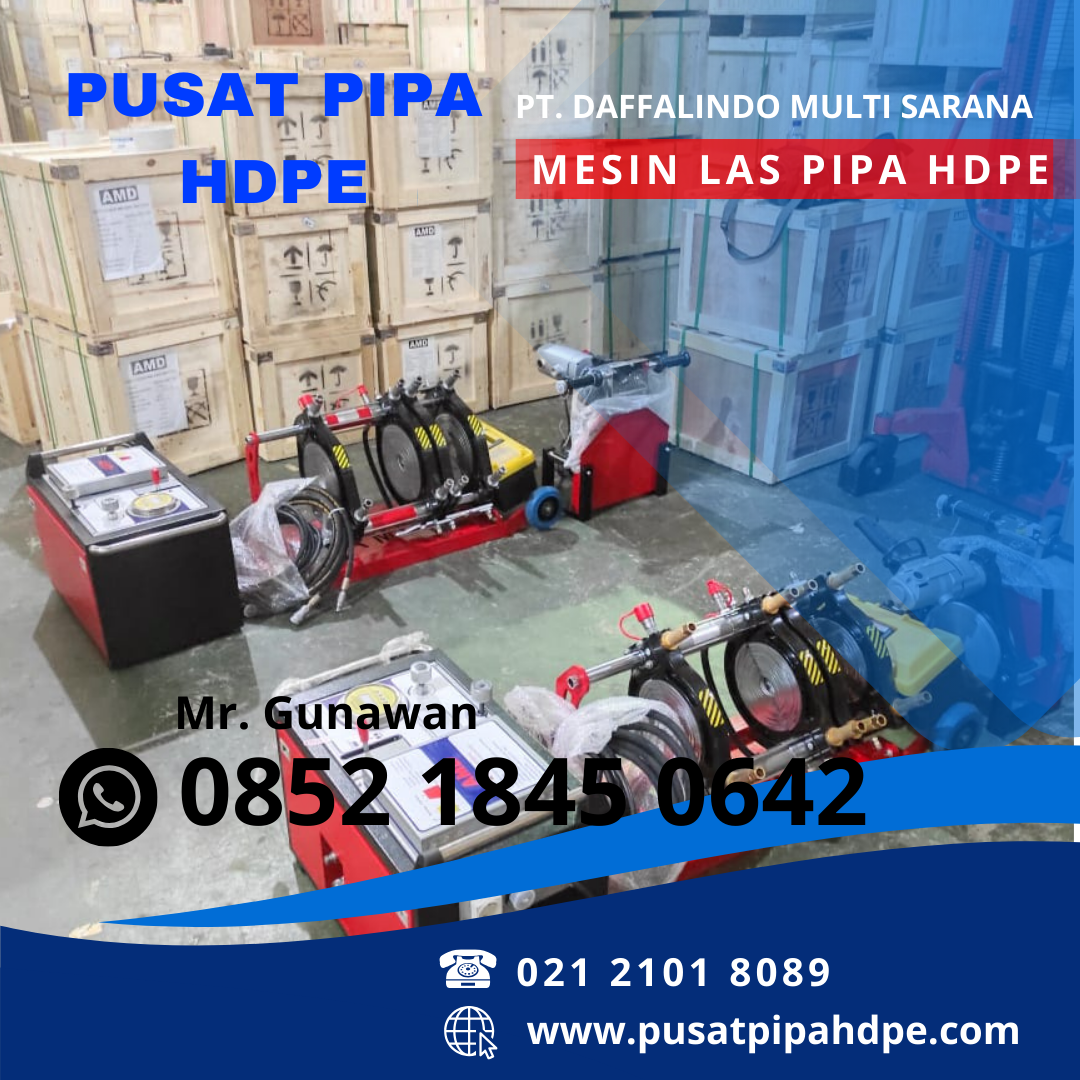 Mesin Las Hdpe SHD 160mm Hydraulic
