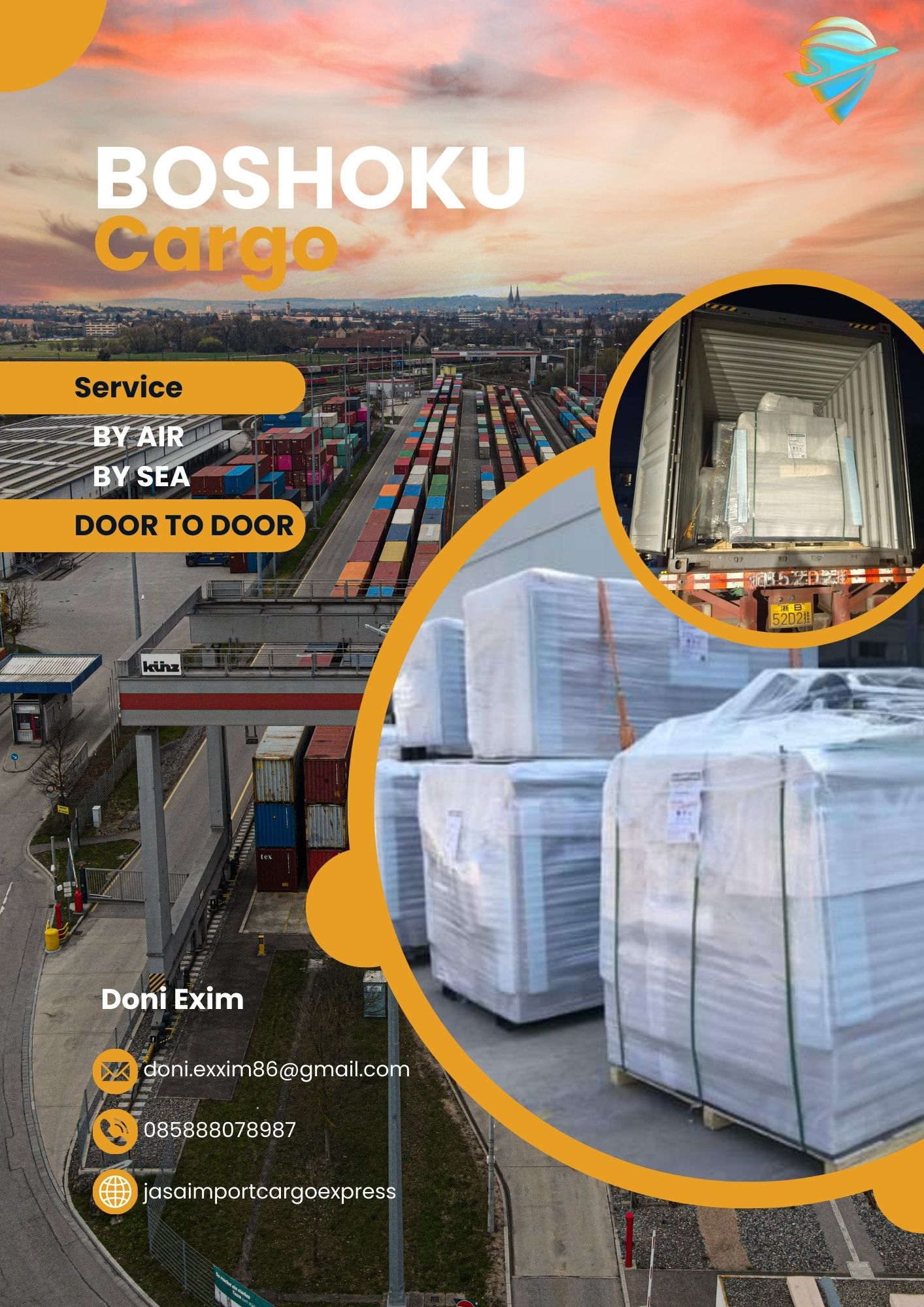Cargo Import Door To Door Murah
