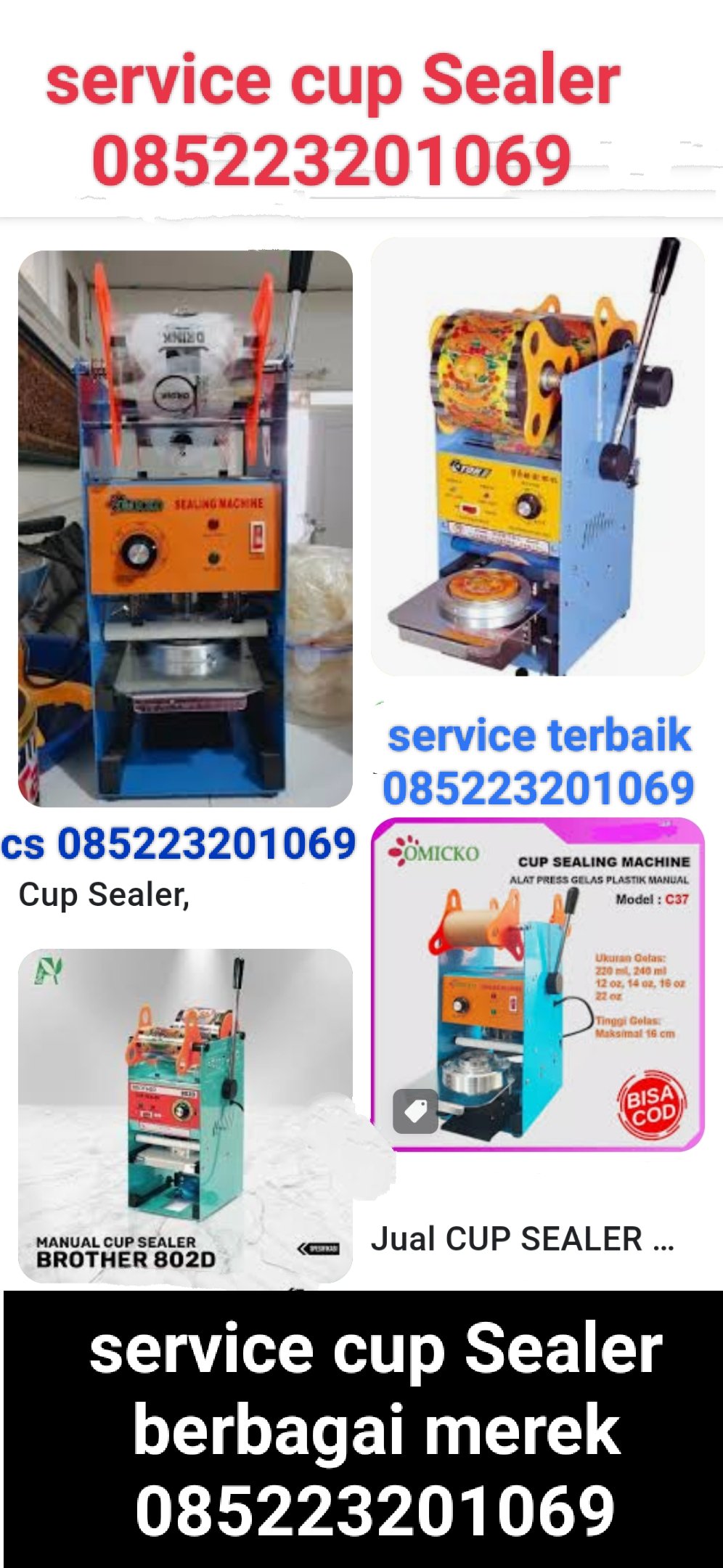 cup Sealer 