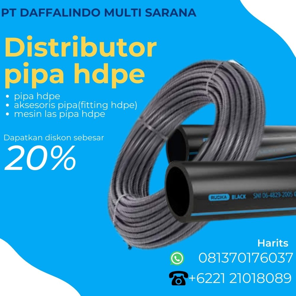 Pipa Hdpe 5 inch 6 meter Jakarta