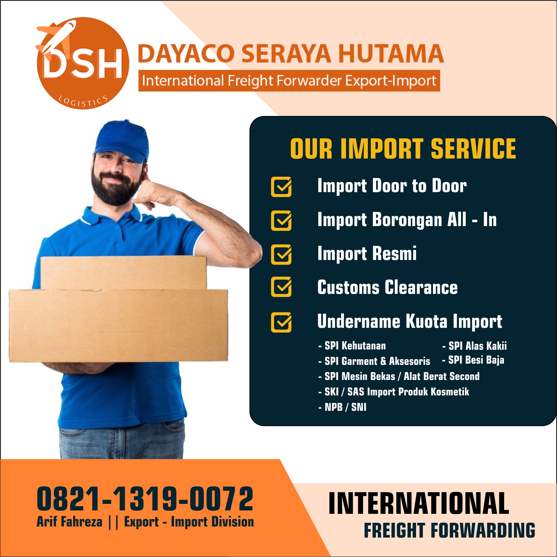 Jasa Impor Door to Door dari Eropa