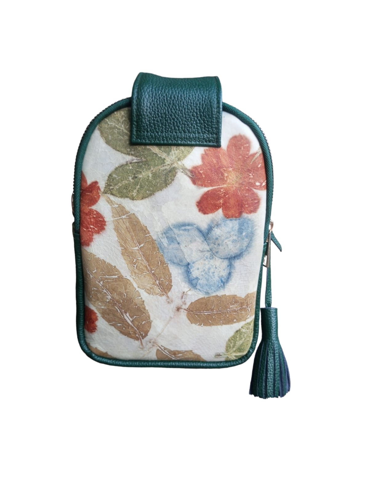 Chiku Green Tas Ecoprint