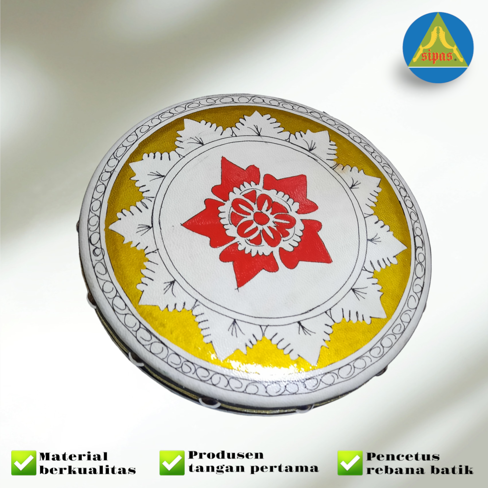 Rebana SIPAS batik hitamMG