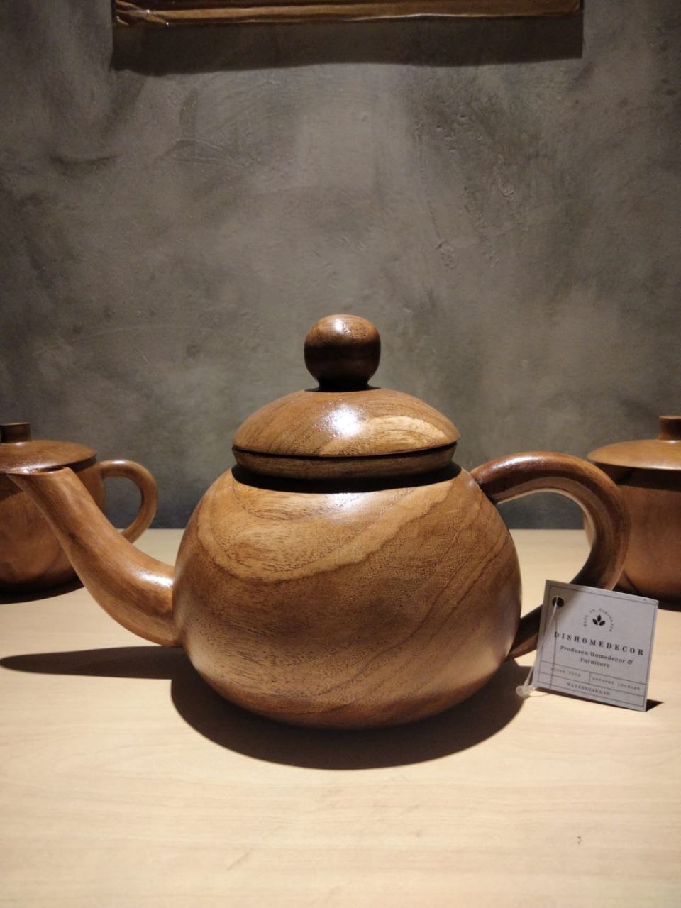 Teko Kayu Jati Jawa