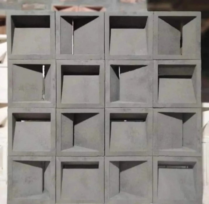 Roster minimalis beton