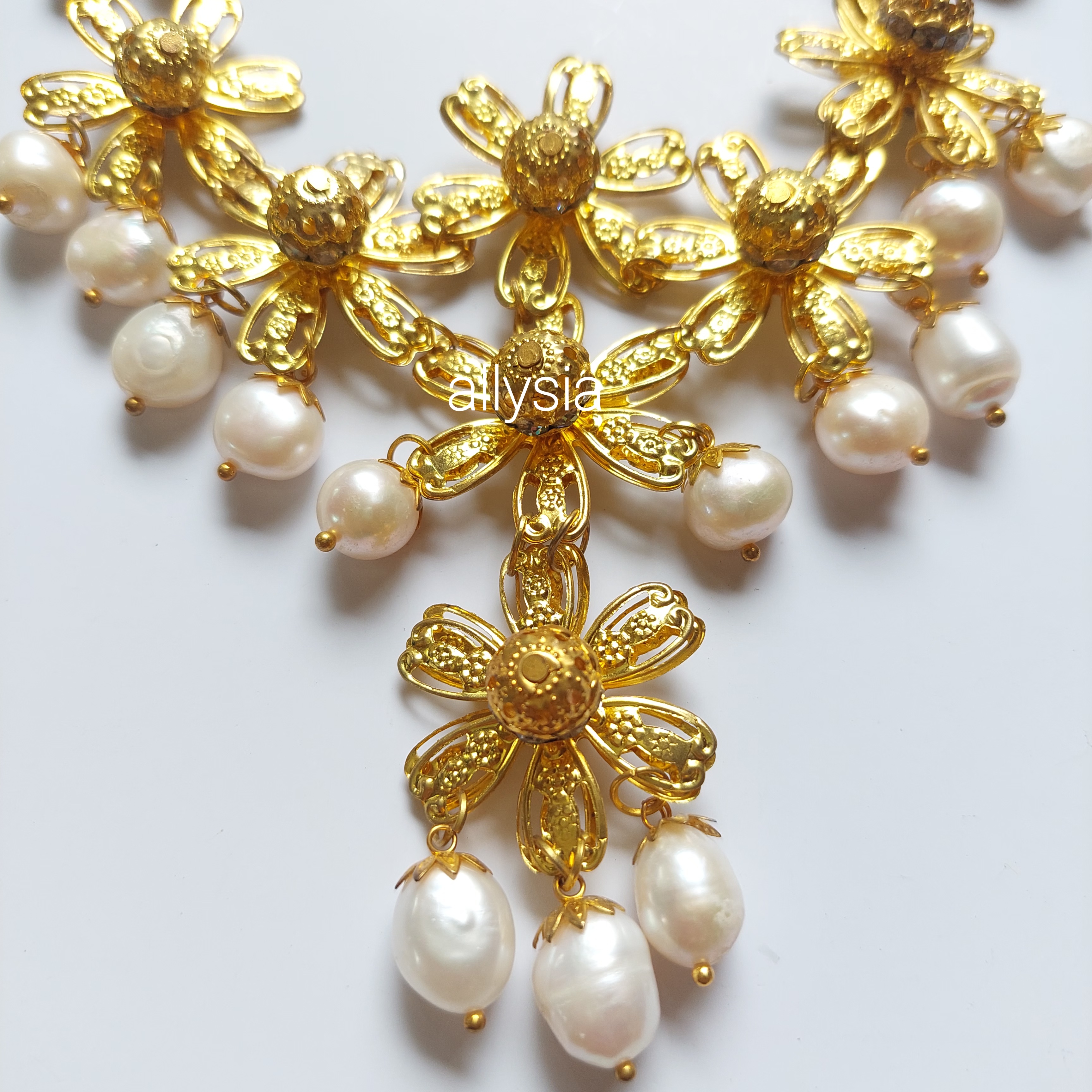 Kalung shima mutiara air tawar