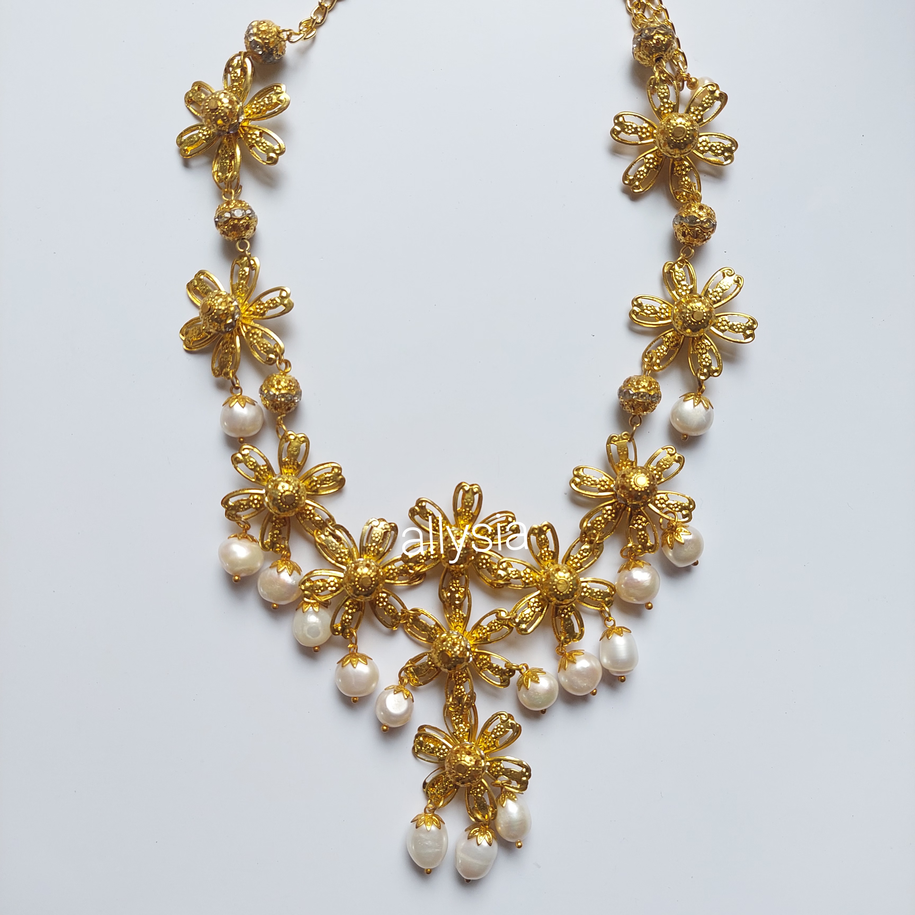 Kalung shima mutiara air tawar