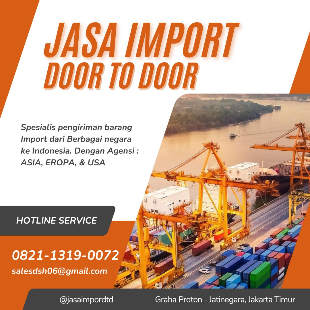 Jasa Import Door to Door Via Laut dan Udara