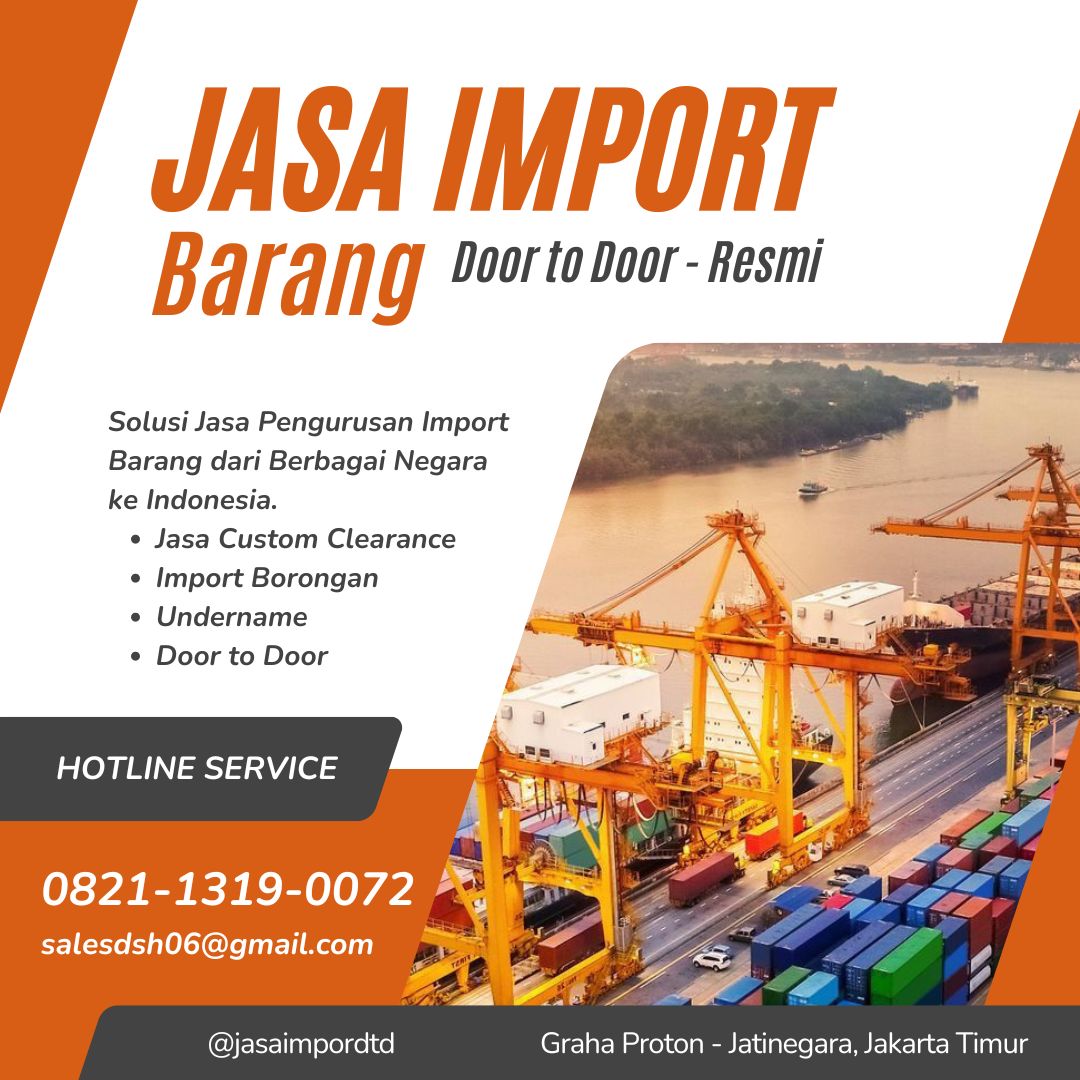 Jasa Import Door to Door Via Laut dan Udara