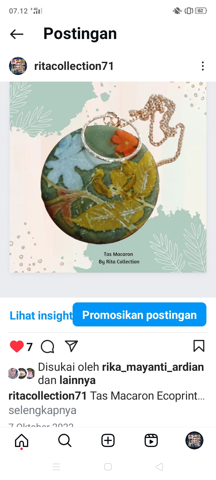 Tas macaron