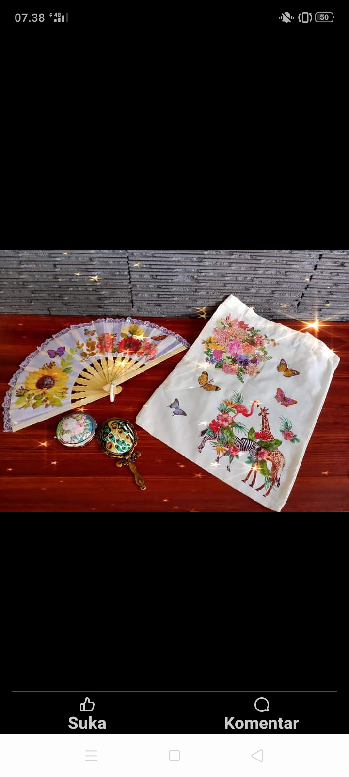 Totebag Decoupage