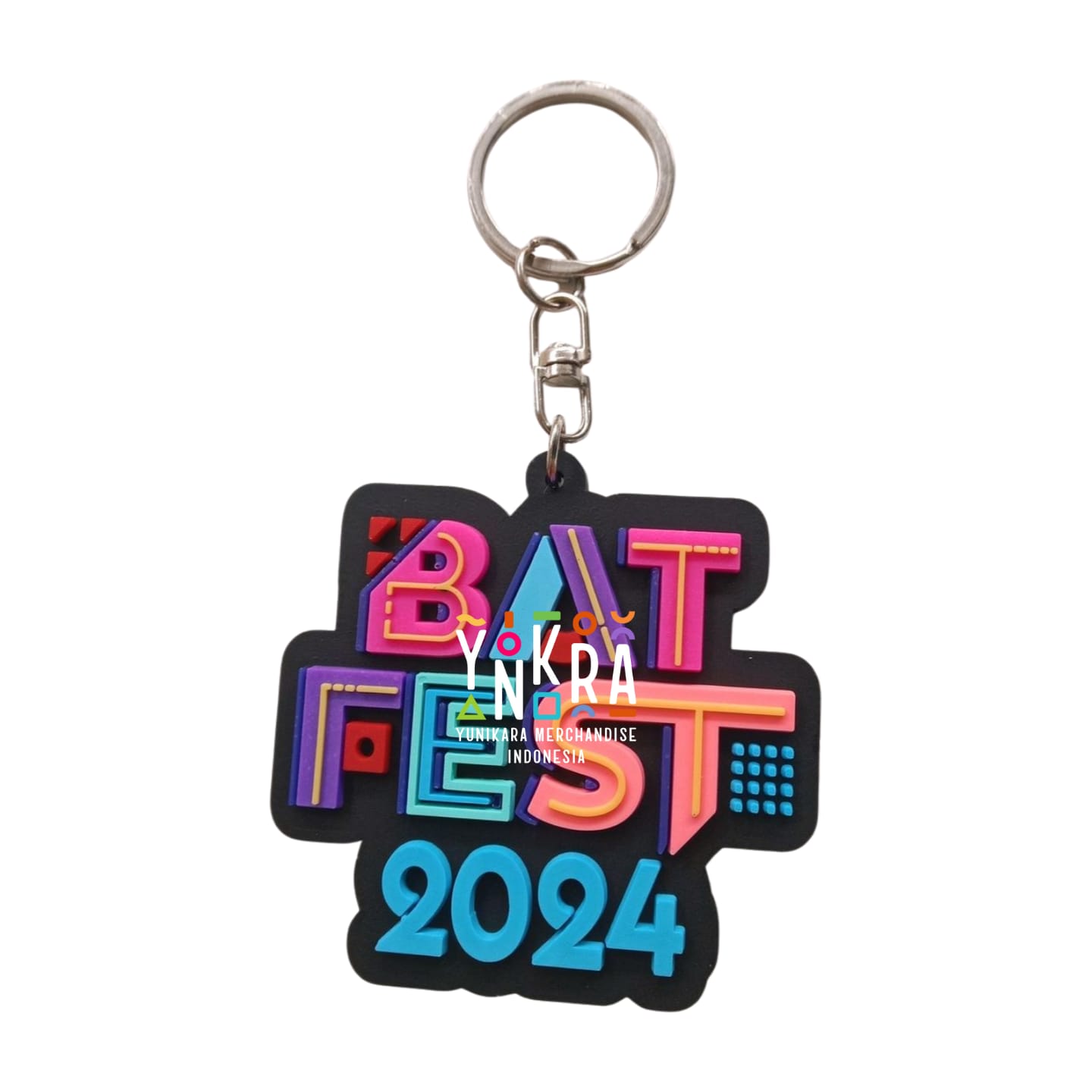 Gantungan Kunci Karet