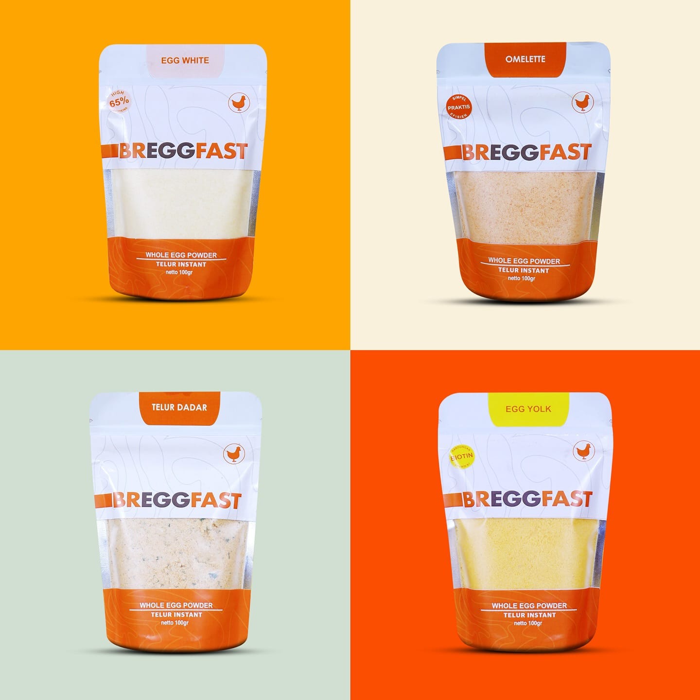 Breggfast egg white