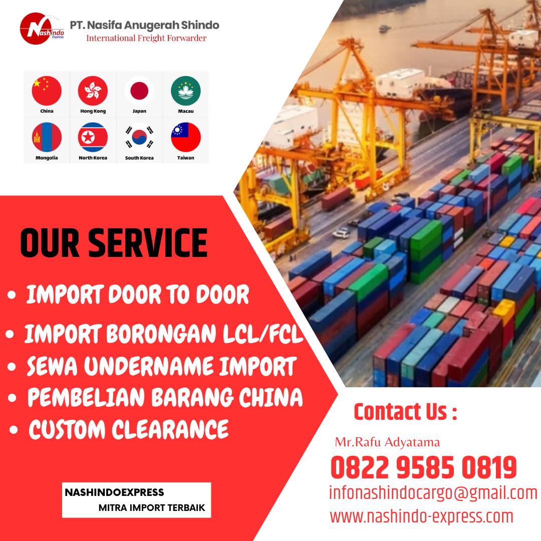 Jasa Import Murah Mesin Dari China Ke Indonesia
