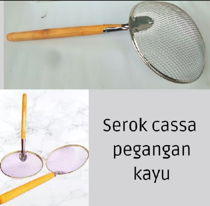serok saringan penggorengan dan mie