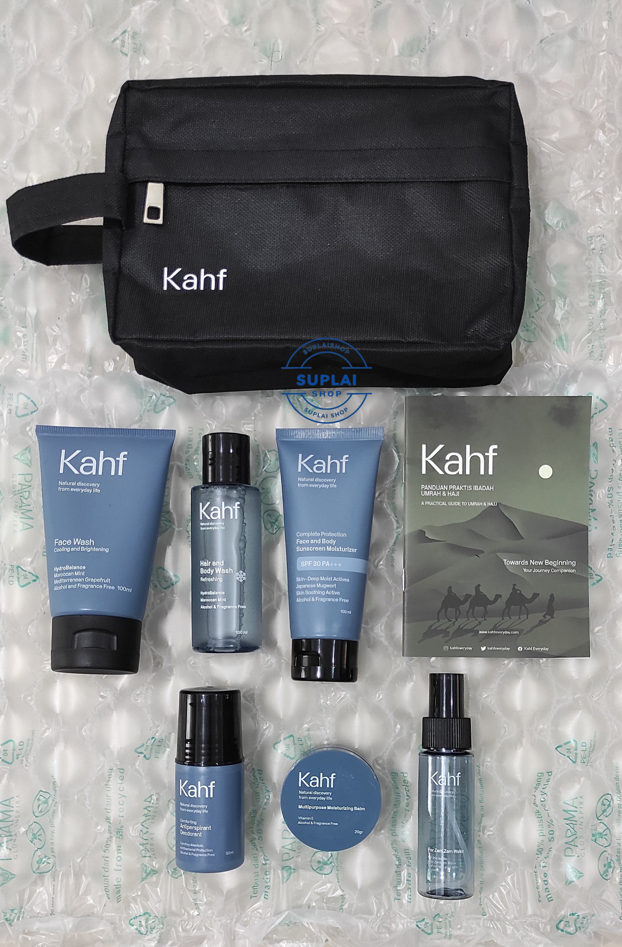 PAKET SKIN CARE WARDAH KAHF UMRAH HAJI