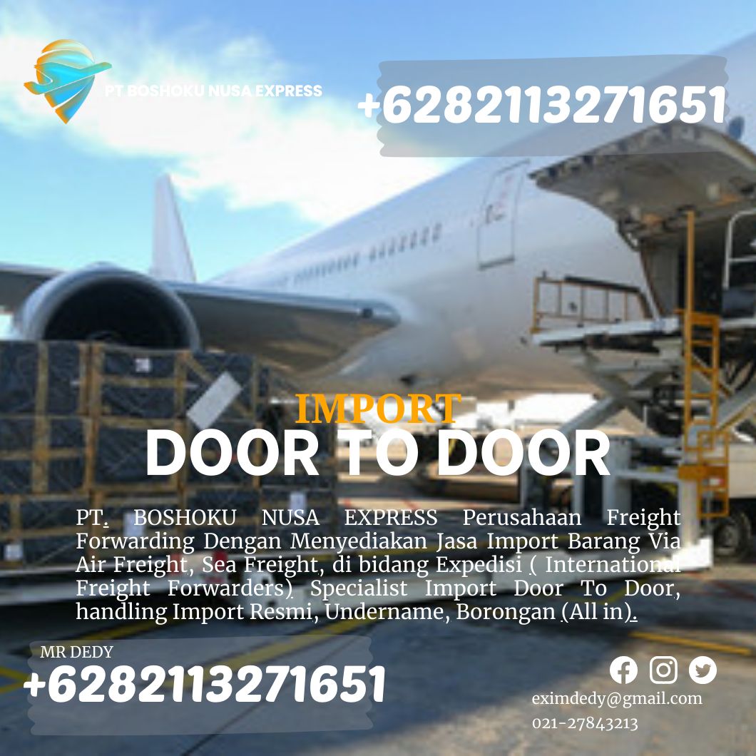 JASA IMPORT ALL IN BELANDA TO JAKARTA