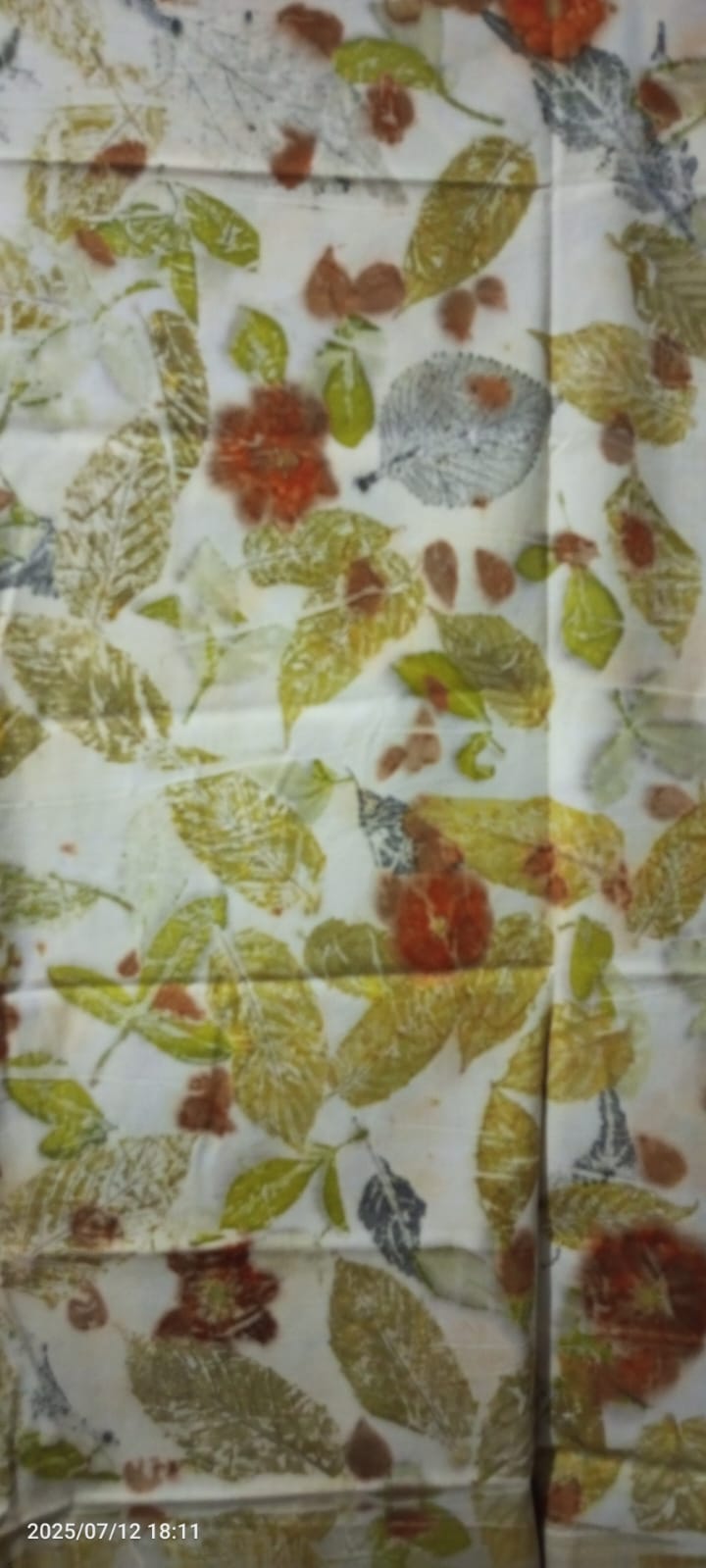 Batik Tulis, batik cap, ecoprint