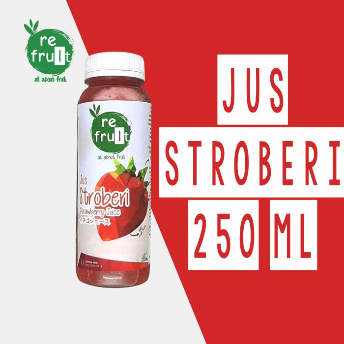 Jus stroberi refruit
