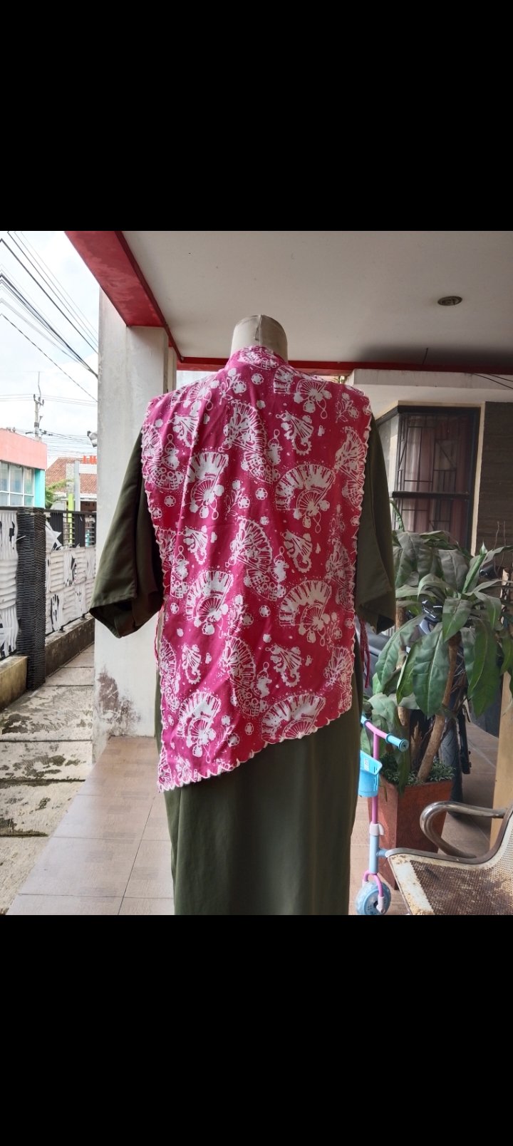 Vest batik rajut