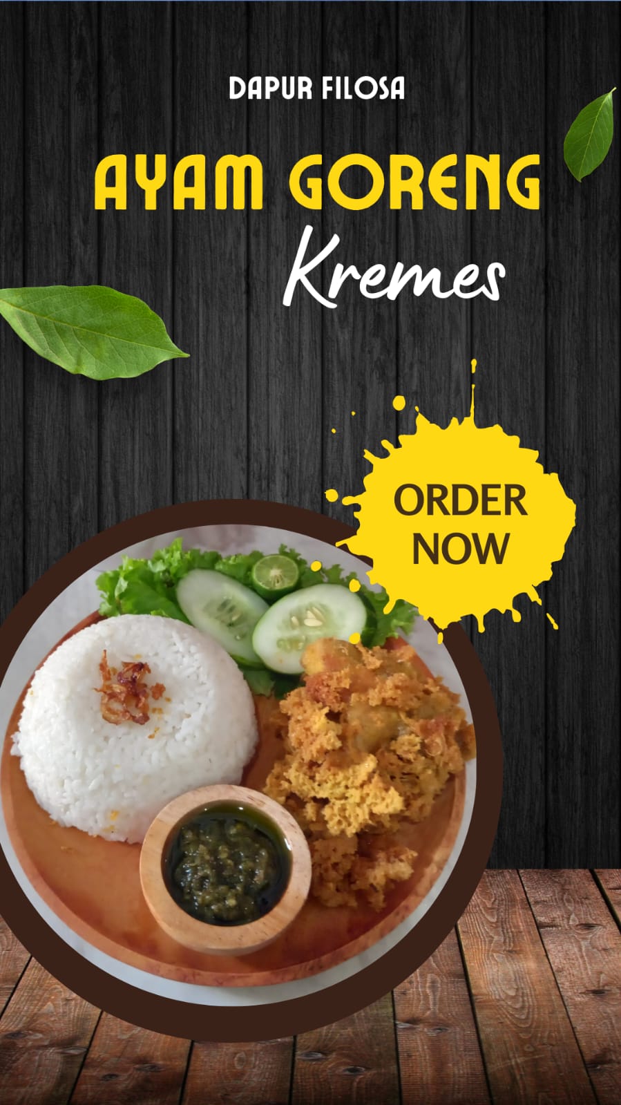 Kue putu ayu, kue sus, cireng, pizza