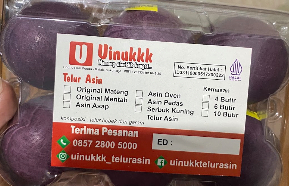 Telur asin
