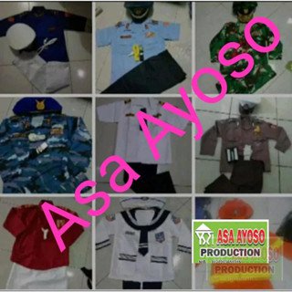 seragam profesi anak paud